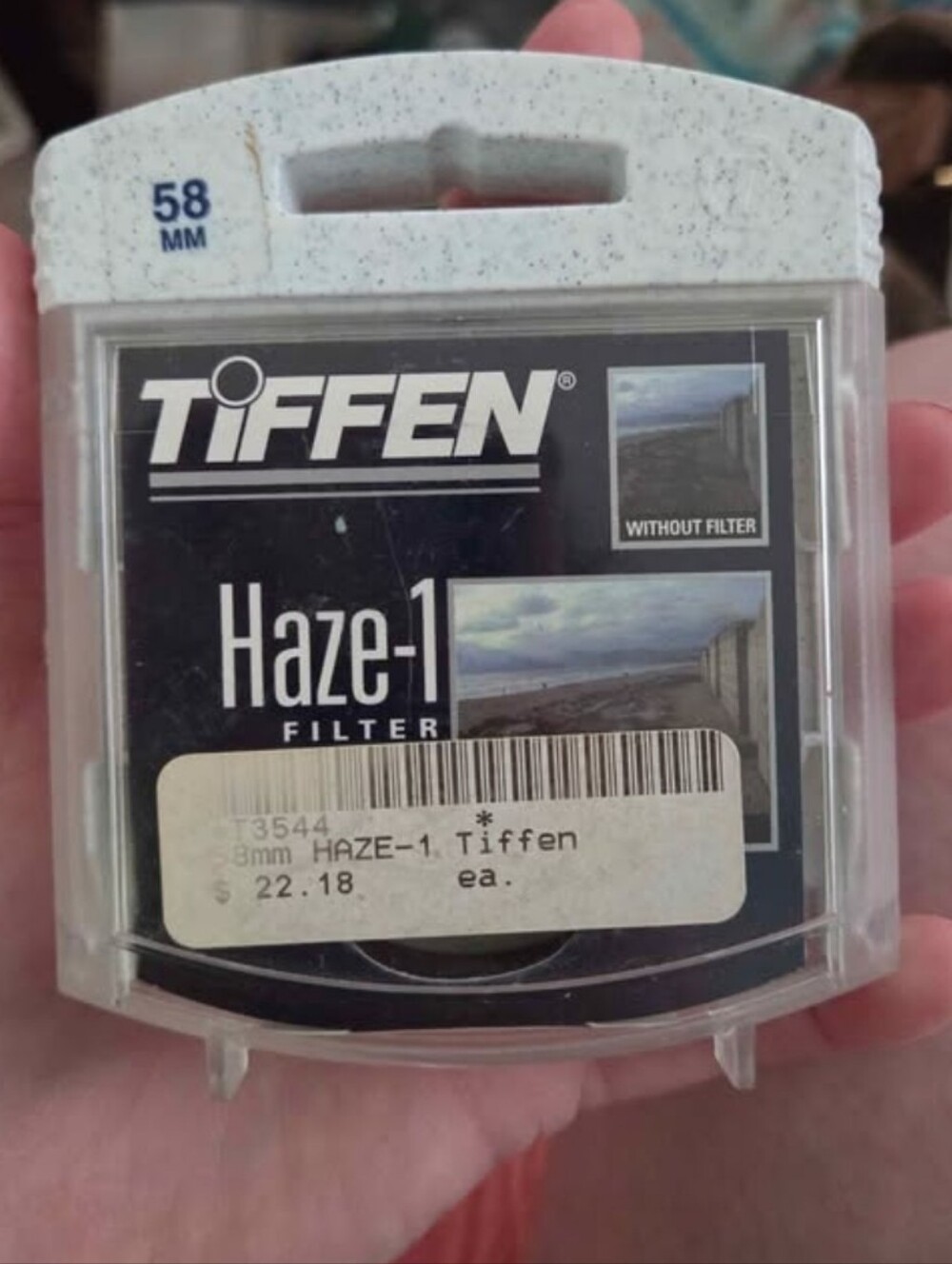 Haze-1 58mm Clear Camera Lens Filter